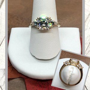 Stunning Sterling CZ Ring